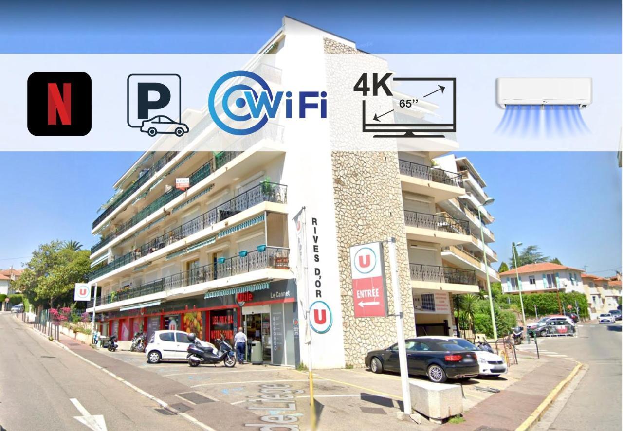 Magnifique Appartement Le Cannet,Cannes, Parking, Wifi 外观 照片
